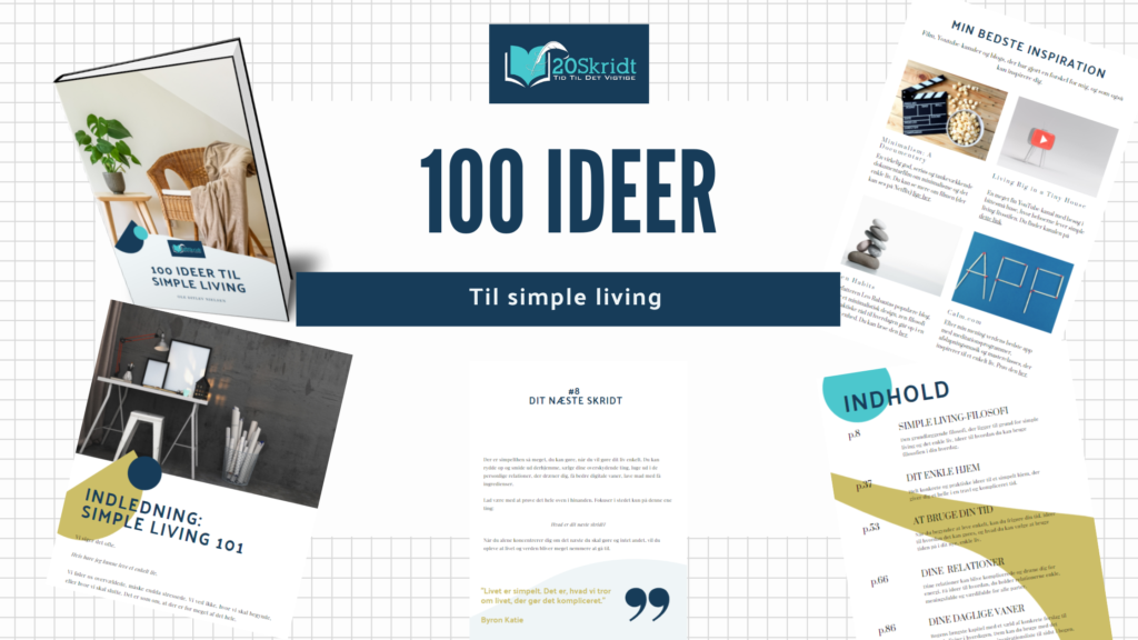 Simple living ideer